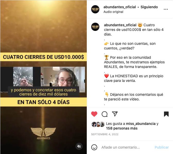 cuatro cierres de 10.000 dólares