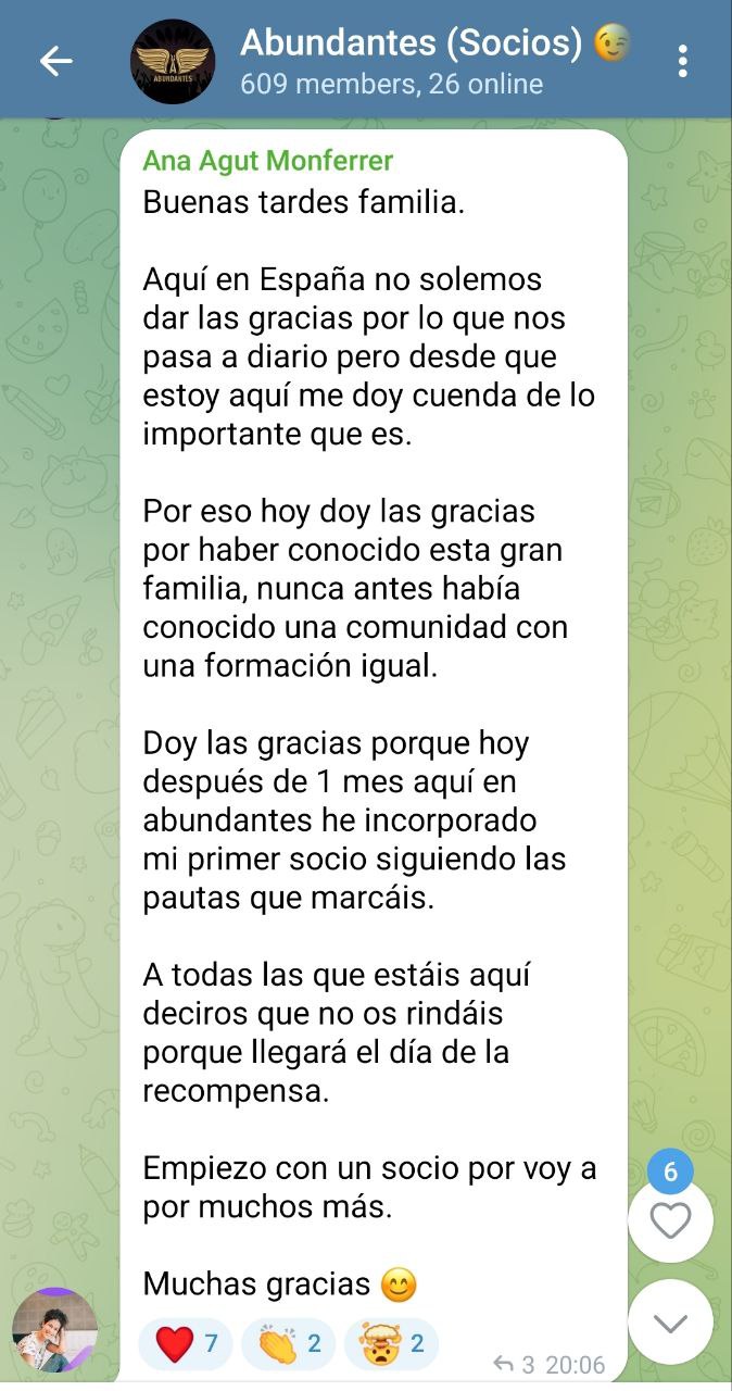 Ana Agut, primer socio Ana Agut, primer socio