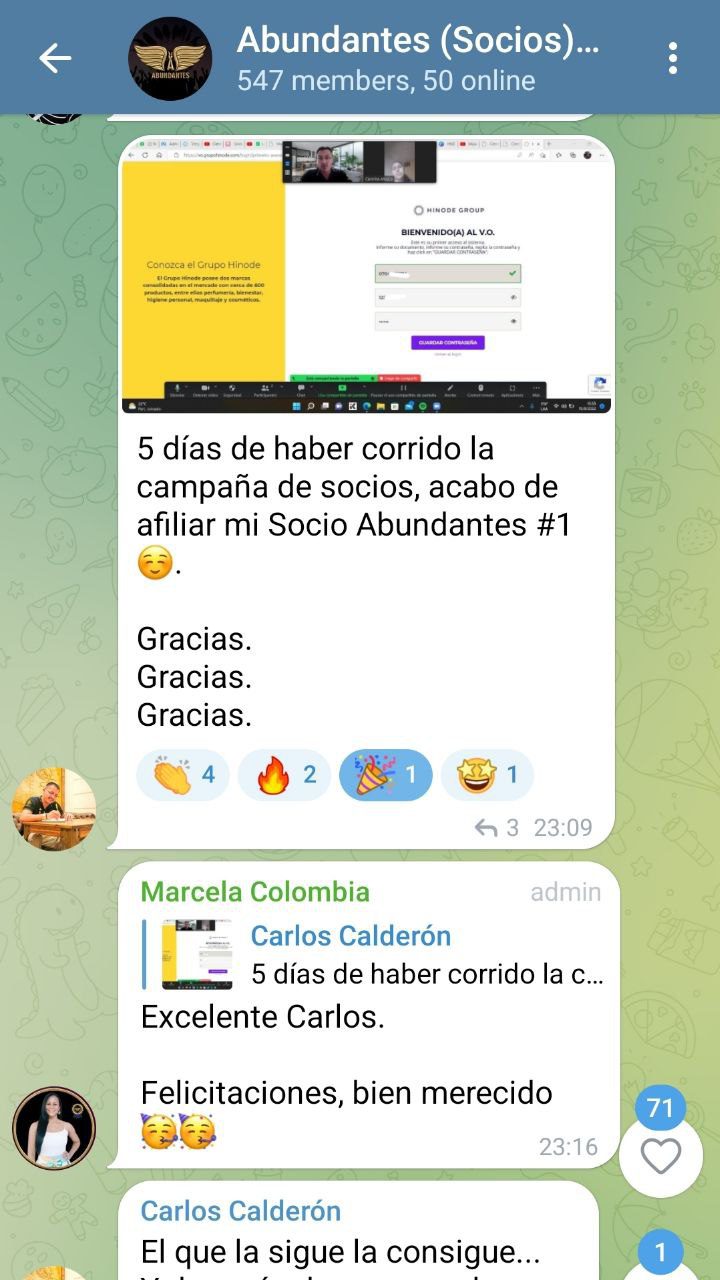 Carlos Calderón primer registro Carlos Calderón primer registro