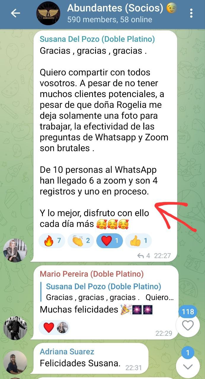 Susana del Pozo, +50% cierres Susana del Pozo, +50% cierres